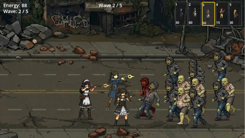 Bullet Girl: Zombie Defense